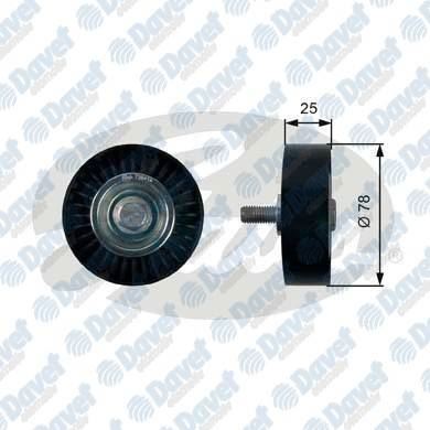 GATES T36412 Alternator Gergi Rulmani Cls 500-63amg 11->